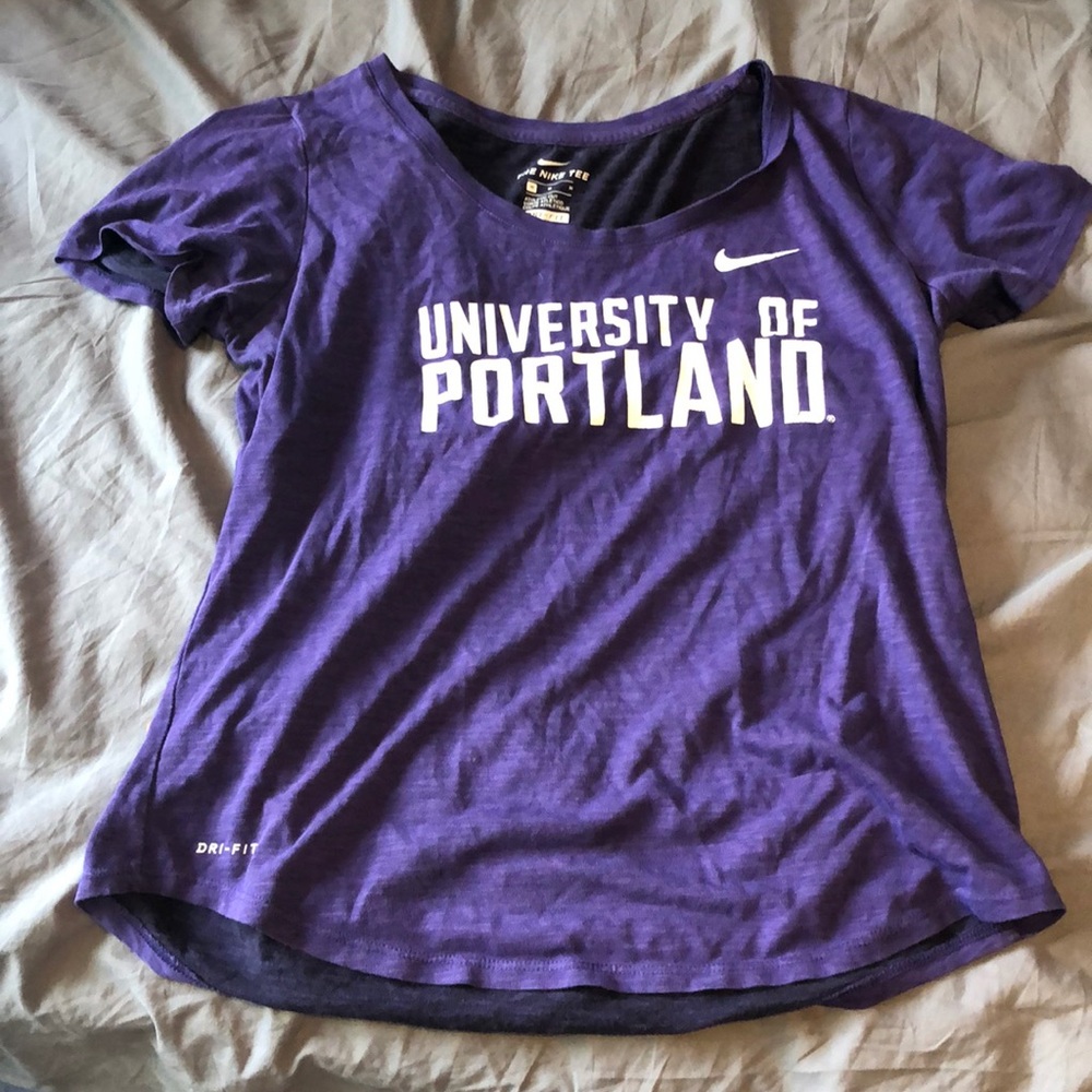 University of Portland Nike dry fit T-shirt